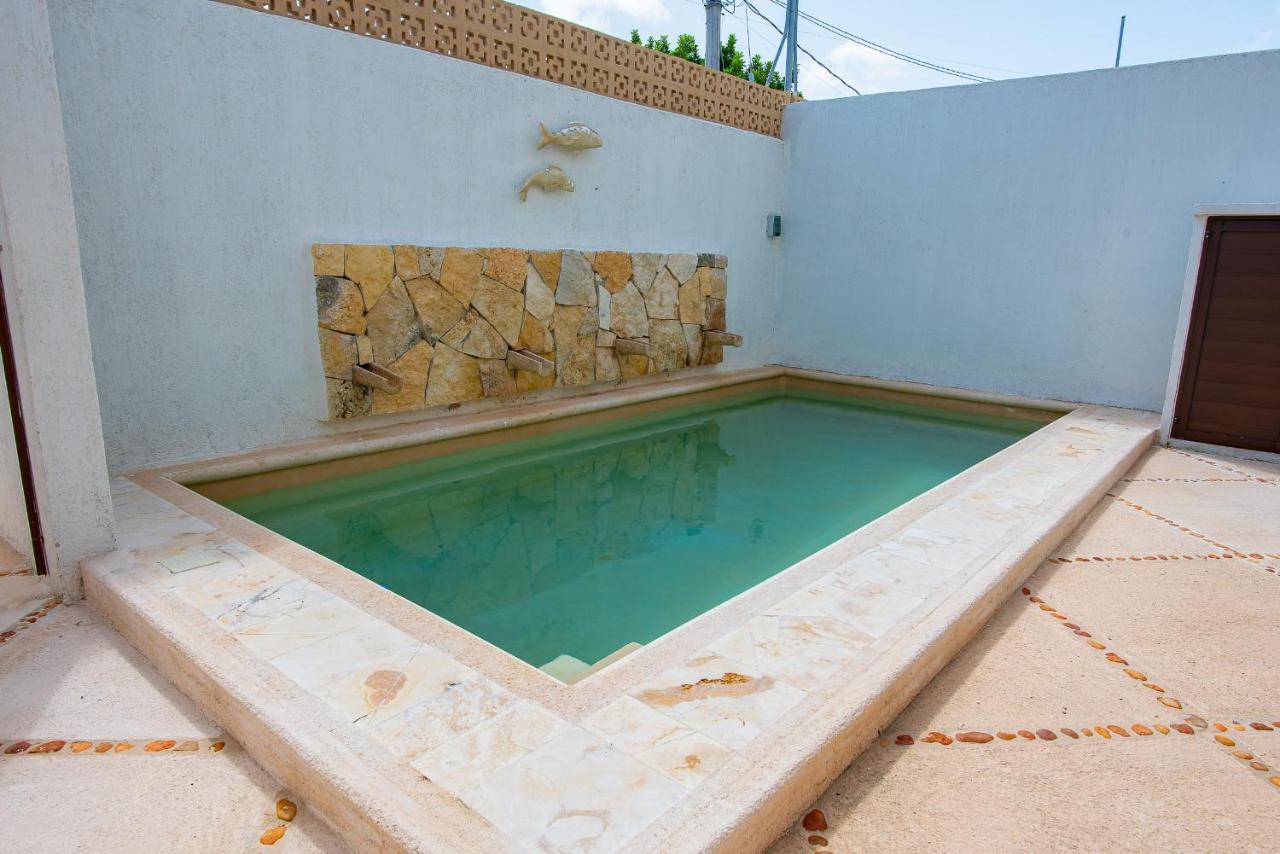 97982 New Modern Villa, Private Pool, High Internet Speed, 2 Blocks From The Beach Pueblo Pueblo Chicxulub Kültér fotó