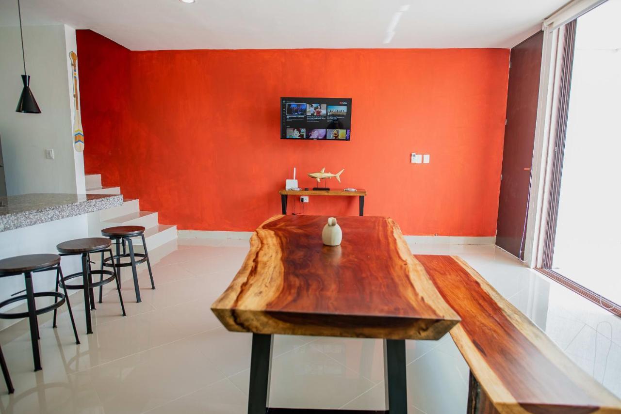 97982 New Modern Villa, Private Pool, High Internet Speed, 2 Blocks From The Beach Pueblo Pueblo Chicxulub Kültér fotó